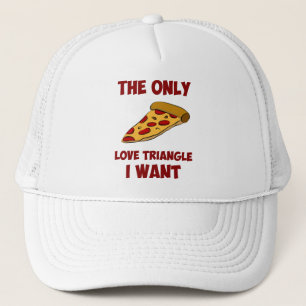Pizza-Scheibe - das einzige Liebe-Dreieck, das ich Truckerkappe