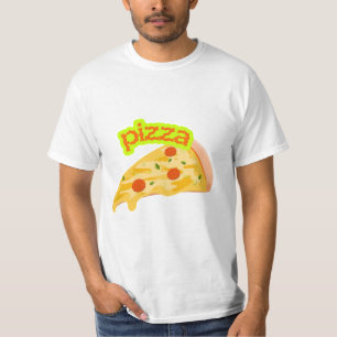 Pizza-Scheiben-Kunst - Leckeres Käseessen T-Shirt