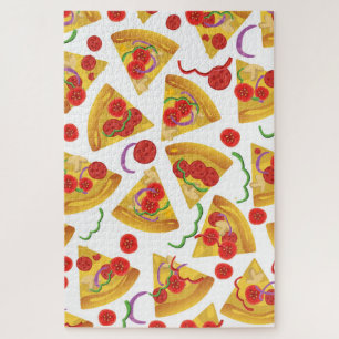 Pizza-Scheiben-Muster