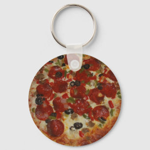 Pizza-Schlüsselanhänger Schlüsselanhänger