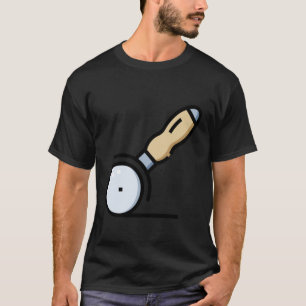 Pizza-Schneider Slicer Pie-Hersteller Chef Koch 3 T-Shirt