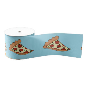 Pizza schneidet Band Ripsband