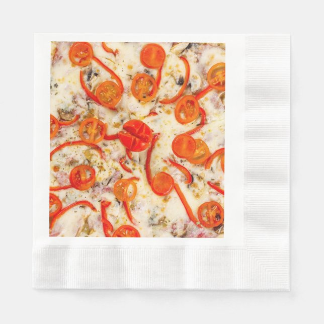 Pizza Serviette (Vorderseite)
