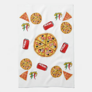 Pizza Serviette à main