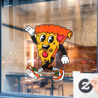 Pizza-Shop-Cartoon-Peperoni-Pizza-Scheibe