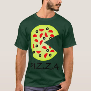 Pizza & Slice Father Mutter Sohn Tochter Matching T-Shirt