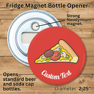 Pizza Slice Flasche Opener Flaschenöffner