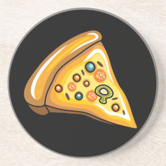 Pizza Slice Getränkeuntersetzer