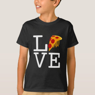 Pizza Slice Liebe T-Shirt