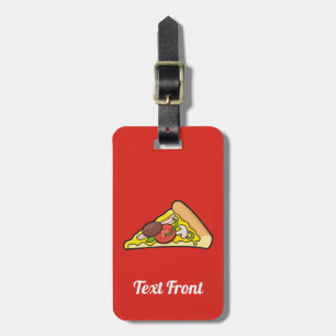 Pizza Slice Luggage Tag Gepäckanhänger