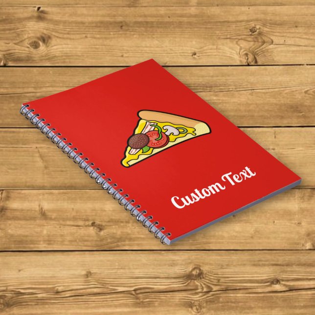 Pizza Slice Notebook Notizblock (Von Creator hochgeladen)