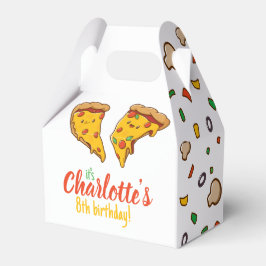 Pizza, Slice of Birthday fun, Kawaii Geschenkschachtel