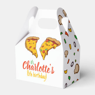 Pizza, Slice of Birthday fun, Kawaii Geschenkschachtel