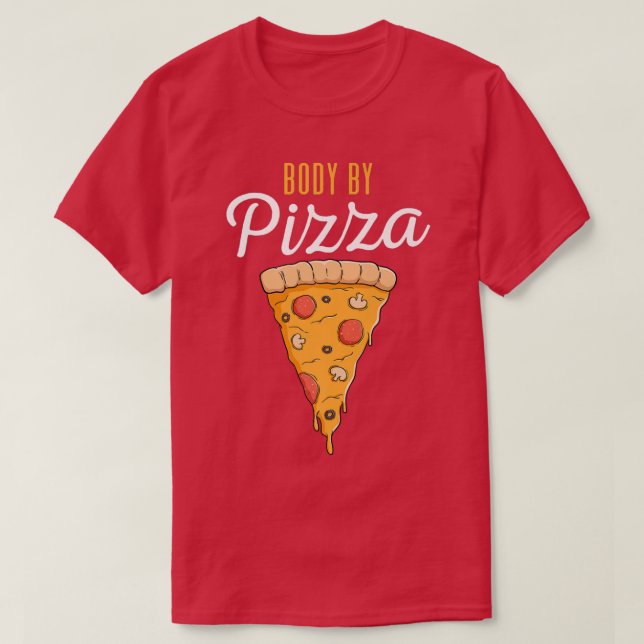 Pizza Slice Premium T - Shirt (Design vorne)