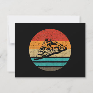 Pizza Slice Retro Style Vintage