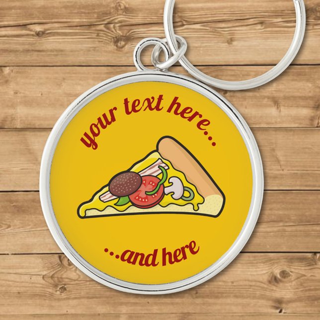 Pizza Slice Schlüsselanhänger (Von Creator hochgeladen)