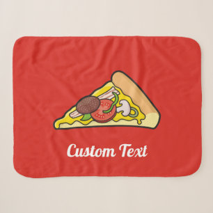Pizza Slice Sherpa Blanket Sherpadecke