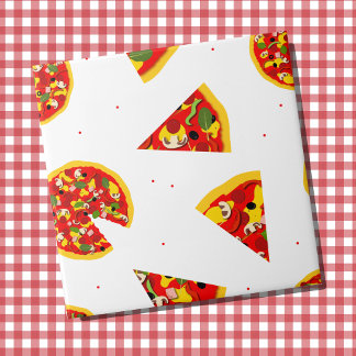 Pizza Slices Moderne Pizzeria Fliese