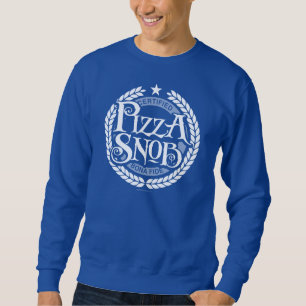 Pizza Snob - lustiger Pizzafreund Sweatshirt