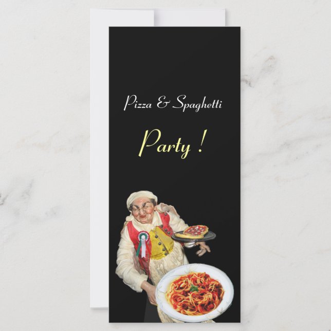 PIZZA & SPAGHETTI PARTY ITALIENISCHE KÜCHE, RESTAU (Vorderseite)