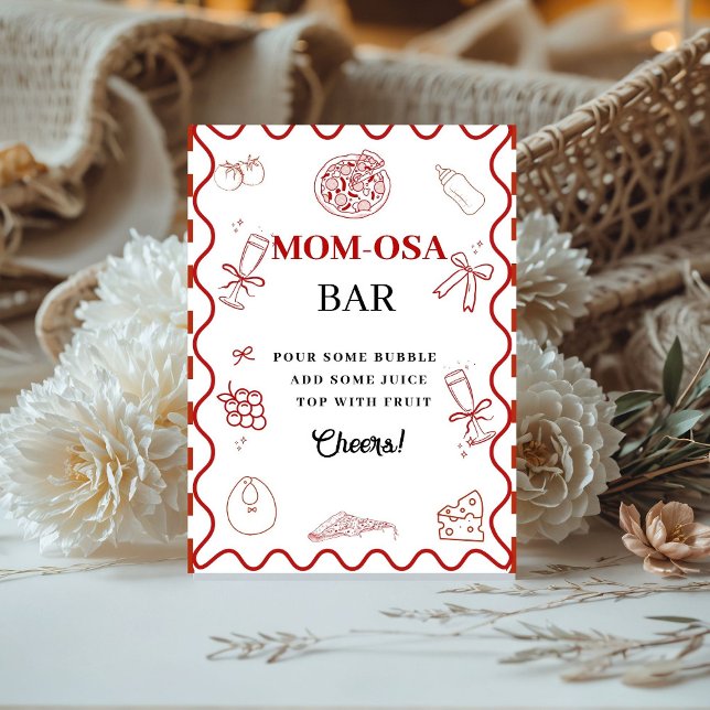 Pizza Special Delivery Baby Dusche Gesichtszeichen Sockelschild (Von Creator hochgeladen)