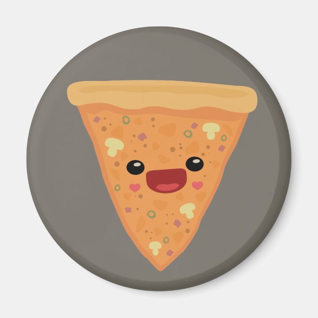 Pizza-Süsse Magnet (Vorne)