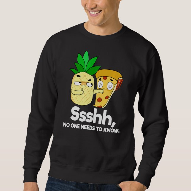Pizza Sweatshirt (Vorderseite)