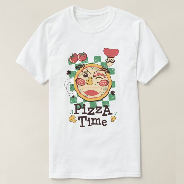 Pizza T - Shirt (Design vorne)