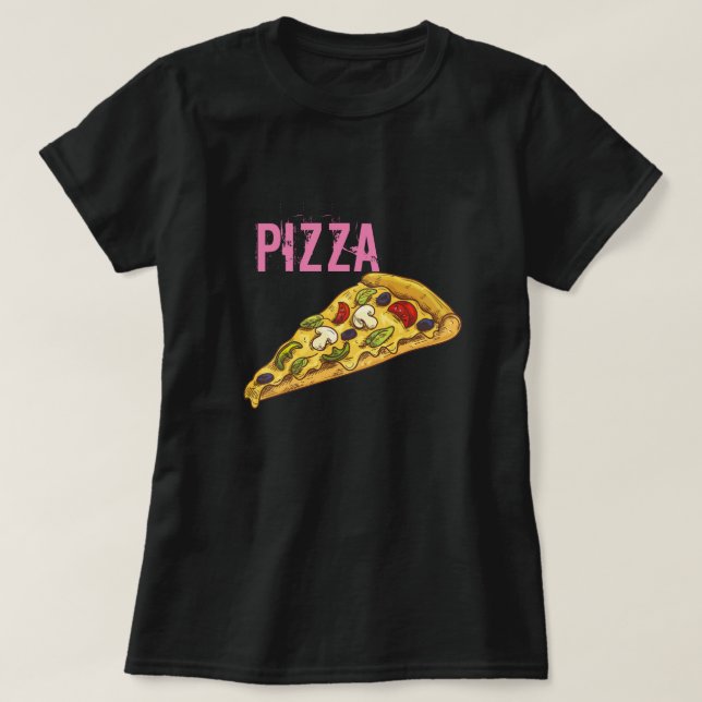 Pizza T-Shirt (Design vorne)