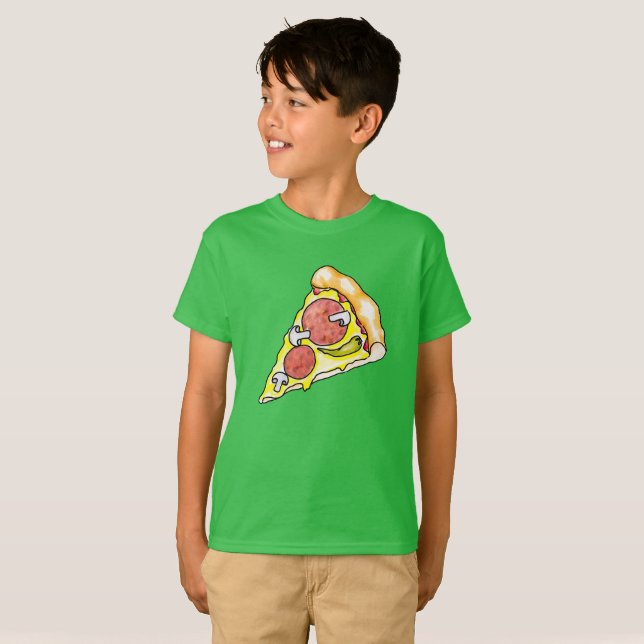 Pizza T-Shirt (Vorne ganz)