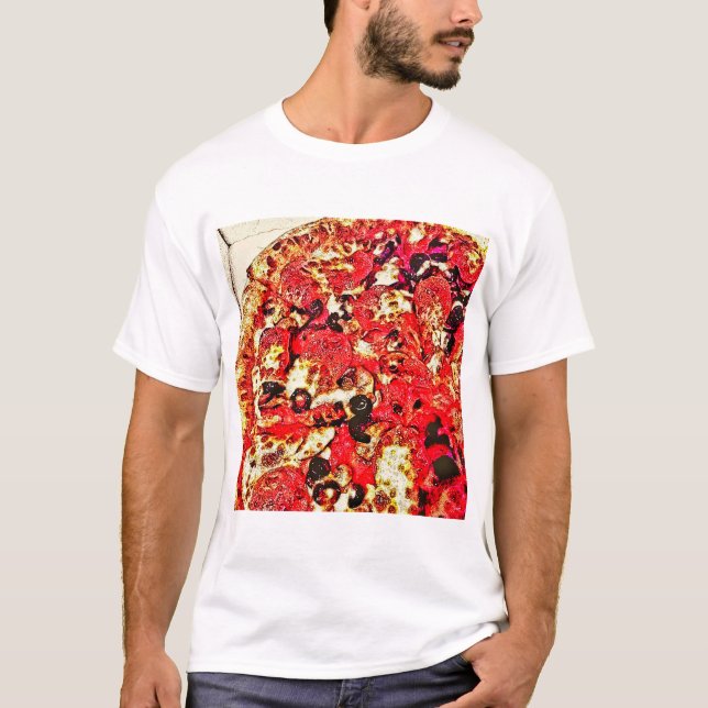 Pizza T-Shirt (Vorderseite)