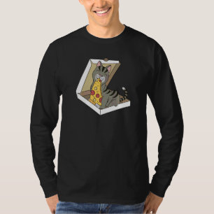 Pizza Tabby Katze Haustier   T-Shirt