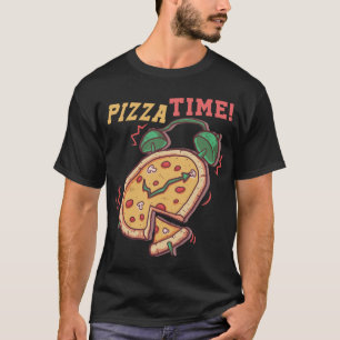 Pizza Time Funny Pizza Pizza Pizzeria Pizzeria Ita T-Shirt