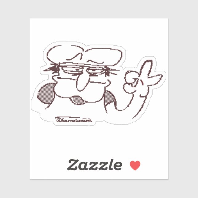 Pizza Tower Peppino Spaghetti Sticker (Blatt)