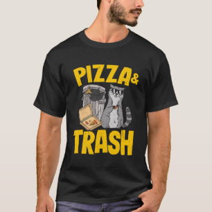 Pizza & Trash Raccoon Pullover Sweat - shirt à cap