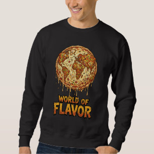 Pizza-Überlastungsplanet Sweatshirt