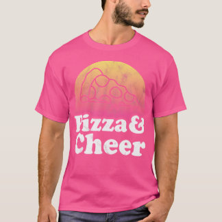Pizza und Cheerleader T-Shirt