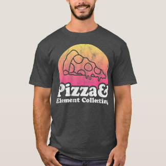 Pizza und Elementkollektion T-Shirt