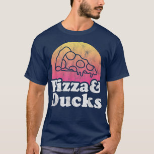 Pizza und Enten oder Enten T-Shirt