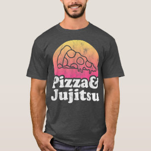 Pizza und Jujitsu T-Shirt