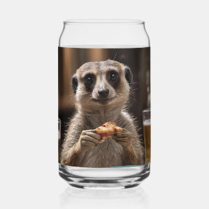 "Pizza und Pints: Die perfekte Snackpause eines Er Dosenglas