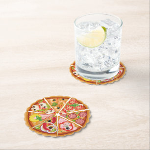 Pizza Untersetzer