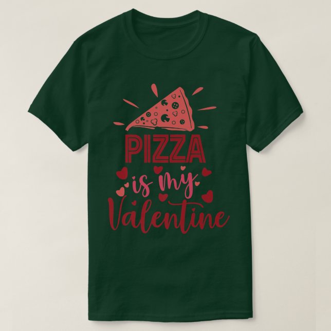 Pizza Valentine T-Shirt (Design vorne)