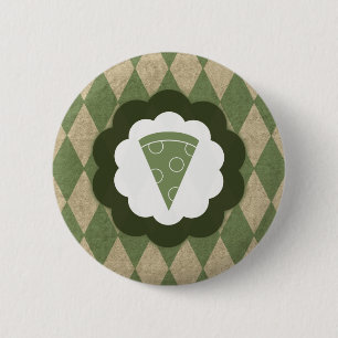 Pizza Vintag Button