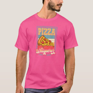 Pizza Whisperer Retro Vintag Style Pepperoni Pizz T-Shirt