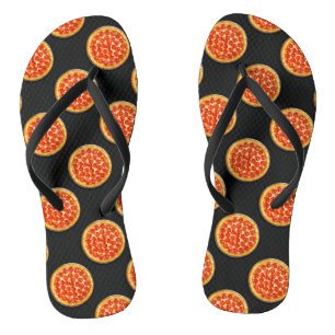 Pizza Yummy Pepperoni Flip Flops