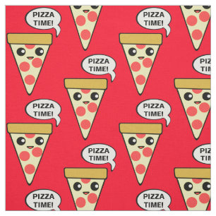 Pizza-Zeit Stoff