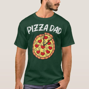 Pizza zum Vater Pizza Pizza Langläufer Koch Pfeffe T-Shirt