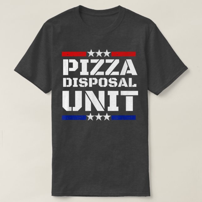 Pizzaablage Funny Pizza Eating Pizza Lover T-Shirt (Design vorne)