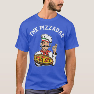Pizzadad Funny Pizza Vater Feinschmecker Pizzamen  T-Shirt